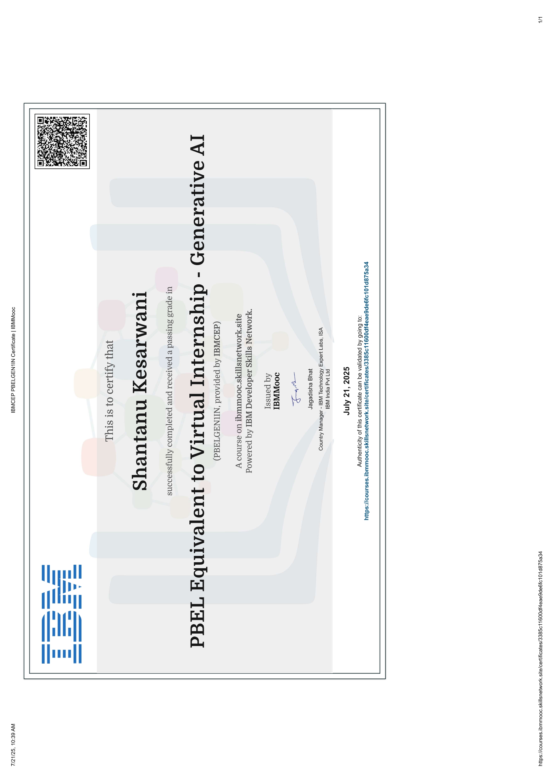IBM Certification
